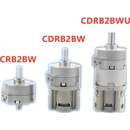CRB2 Series CRB2BW40-90SZ -180SZ -270SZ -90DZ -100DZ Single Blade Vane Rotary Cylinder SMC Swinging Pneumatic Actuator