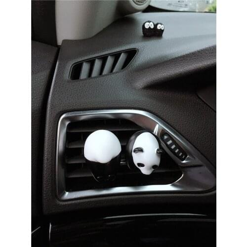 Cute Panda Car Ornaments Car Vents Perfume Clip Air Freshener Automobile Interior Fragrance Decoration