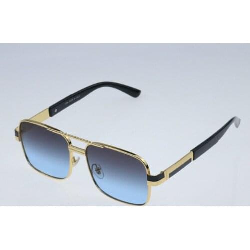 Fashion Sunglasses UV400 Women men Classic Male Sun Glasses brand metal Sunglasses Vintage Square Metal Frame Sun Glasses