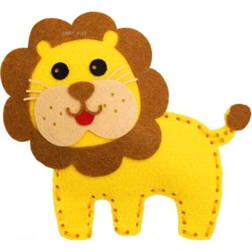 2021 New Lion Wooden Cutting Dies Animal World DIY Scrapbooking Decoration Cutter Mold
