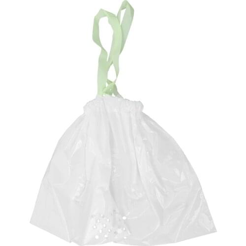 7PCS Cat Litter Bags Pet Plastic Filter Litter Bag Hiding Drawstring Large Hole No Block Cleaning Tool Cats Supplies