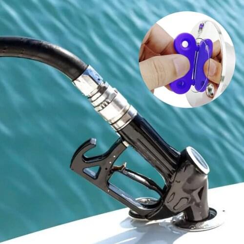 5PCS Fuel Gas Water Waste Tank Deck Fill Filler Spare Cap Key Replacement Plate Tool Nylon Fuel Nozzle Key For Boat Marine