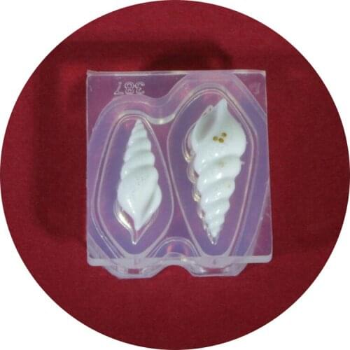 Mini Conch Silicone Mold DIY Nail Art Resin Casting Mould Template Sea Snail Silicone Resin Molds Jewelry Tools Art Crafts