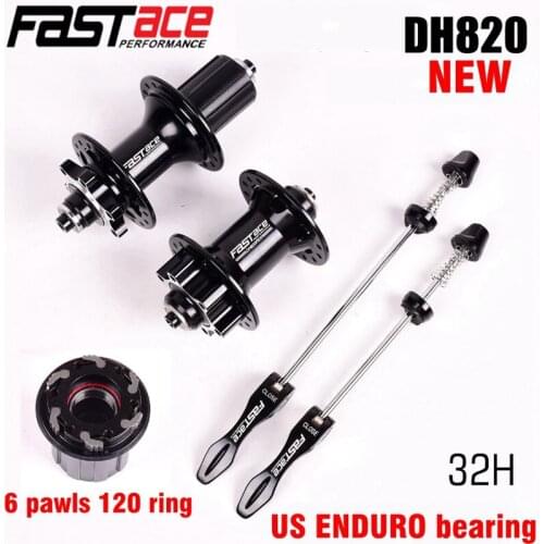 Bicycle hub 32 holes road mountain bike hub bearing front rear hubs bike axle ultralight 120 click 142 12mm 135 10MM 8-11S DH820