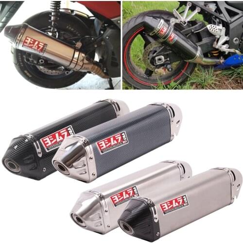 Yoshimura 51mm Universal Motorcycle Exhaust Muffler Escape Moto With DB Killer Silencer For Honda PCX125 CBR400 R6 NMAX155 FZ1N
