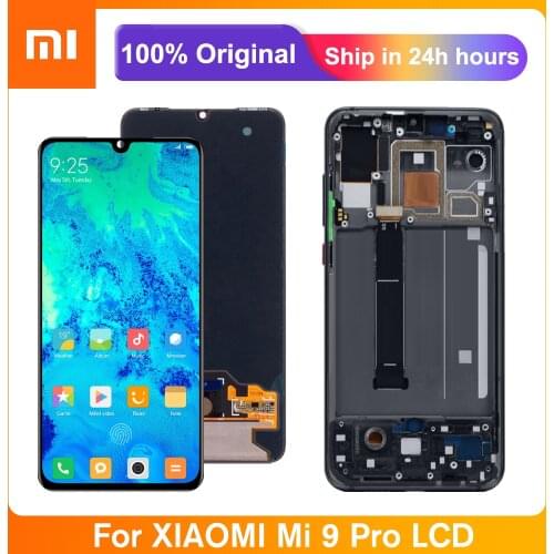 Super Amoled Display For Xiaomi Mi 9 Pro LCD Display Touch Screen Digitizer Assembly Parts For Xiaomi Mi9 Pro 4G Display
