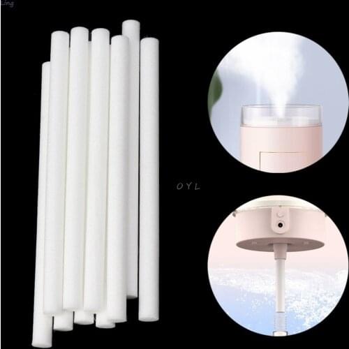 10Pcs 10mmx170mm Humidifiers Filters Cotton Swab for Humidifier Aroma Diffuser