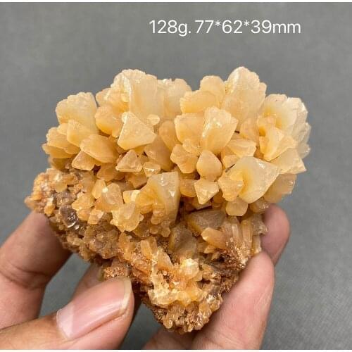 100% natural Orange Calcite mineral specimen stones and crystals healing crystals quartz gemstones free shipping