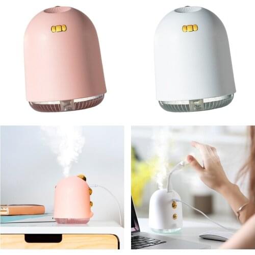 250mL USB Air Humidifier Essential Diffuser Mister Baby Kids Sleep 30-40mL/H for Bedroom Home Office Car
