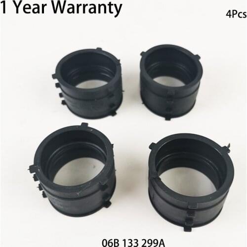 4Pcs Engine Emission 2.0 Coupler Coupling Element Seals for VW Bora OE:06A133299A 06A 133 299A 06B133299C 06B133299A