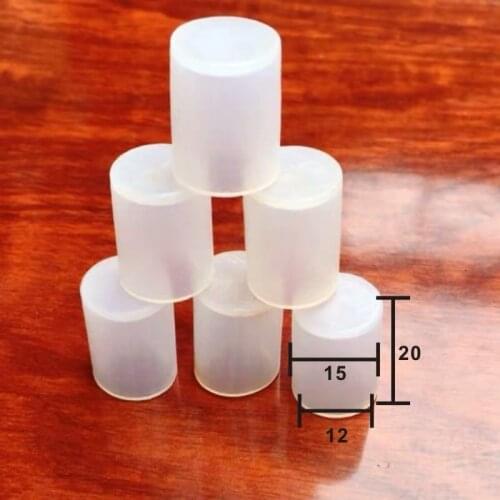 50PCS/LOT High Temperature Heat Resistant Silicone Rubber Caps (Color Random) (unit: mm): Powder coating painting masking