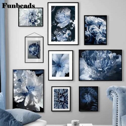 DIY 5D full square, round diamond painting embroidered dandelion blue pink leaf diamond painting Mosaic home decor FF4269