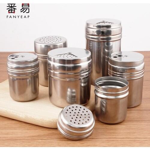 Jars for Spices Salt Pepper Shaker Spice Organizer Toothpick Holder Seasoning Bottle Container Kitchen BBQ Tool