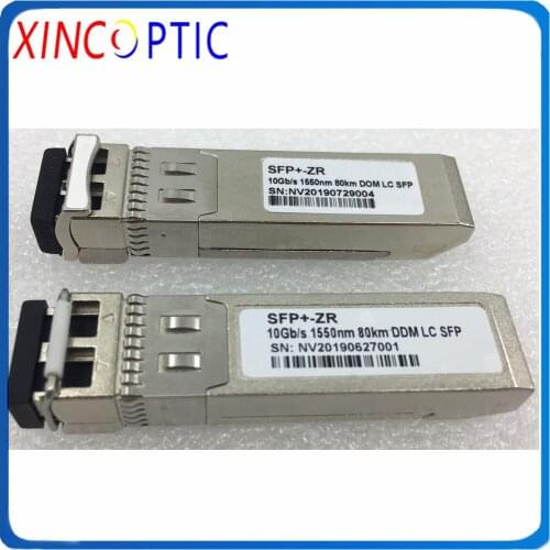 Free Shipping 10G Dual Fiber 1310nm 1550nm10KM 20KM 40KM 80KM Multi Mode Single Mode MM SM Duplex LC SFP+ Transceiver Module