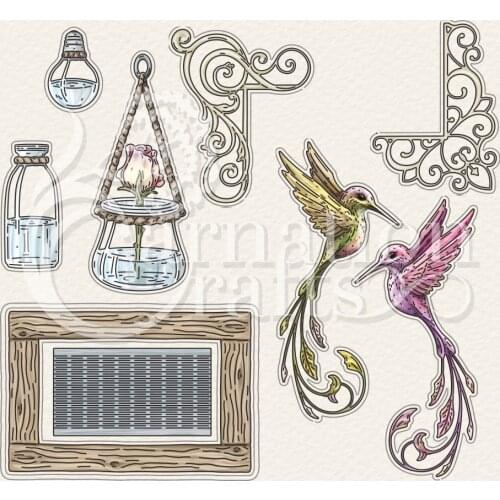 CH 2020 New Arrival flaming Phenix Metal Cutting Dies Stencil For Scrapbooking Photo Album Decoration Embossing Paper Card Craft