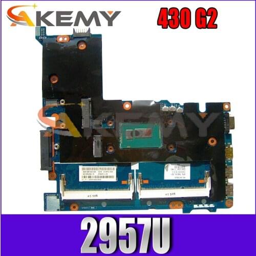 For HP Probook 430 G2 LA-B171P 774515-001 SR1DV Celeron 2957U Notebook motherboard Mainboard full test 100% work