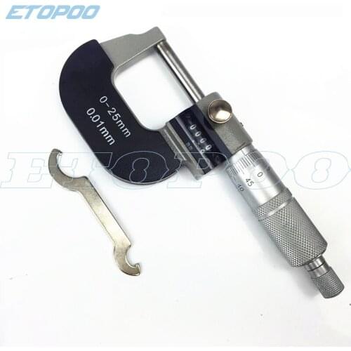0-25mm x 0.01mm micrometer with counter outside micrometer Counter outside diameter micrometer thickness gauge measuring tool