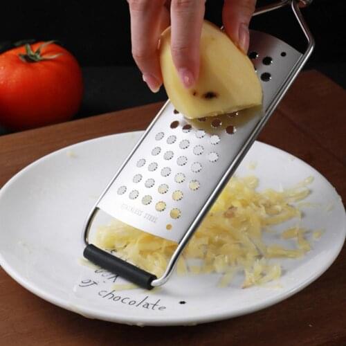 Lemon Cheese Grater Rust-proof Stainless Steel Multi-purpose Potato Grater Fruit Tool Cheese shavings planer kitchen Accessories