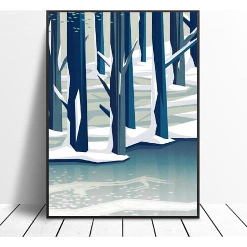 Spring was coming Art Canvas Poster Home Decoration Painting No Frame
