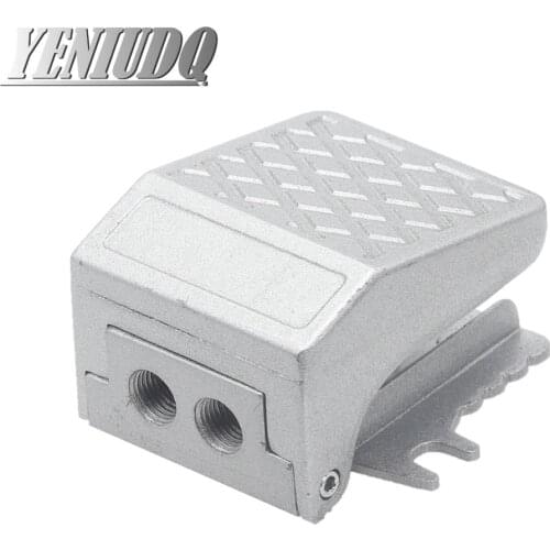 Alloy 1/4BSP Threaded Air Pneumatic Pedal Valve Foot Switch 2 Way 2 Position FV-02