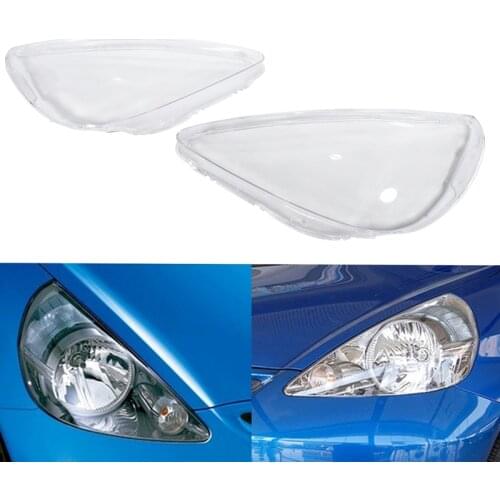 Car Transparent Lampshade head light lamp Cover Glass Lamp Shade Front Headlight Shell for Honda Fit Hatchback 03-07