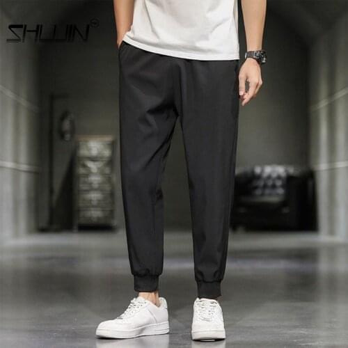 Мужские летние брюки SHUJIN China At AliExpress