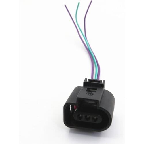 Air Condition Pressure Sensor Wiring Cable Socket For VW Passat Golf Beetle Polo Audi A3 A4 A6 Q5 Q7 TT 1J0973703 3B0973703G