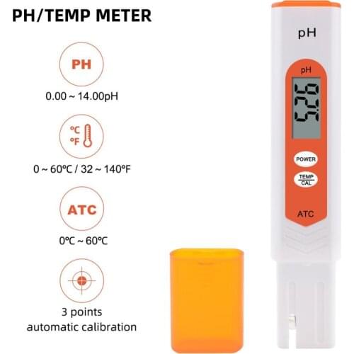 Yieryi PH-05 PH Tester 0.01 High Precision Aquarium Swimming Pool Water Quality Tester Digital LCD Pen Meter