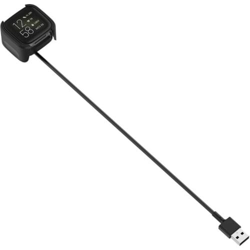 USB Fast Charger Cable Charging Dock Stand Cradle for Fitbit Versa 2 Smart Watch