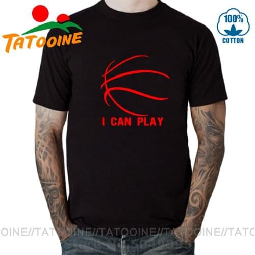 Tatooine Design funny Personality Basketball T shirt New Fashion Cotton Short sleeve Streetwear sports shirt I CAN PALY Clothing