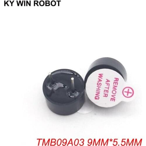 10PCS 3V Active Buzzer Alarm AC 9MM*5.5MM TMB09A03 0905 0955 Pitch 5mm MINI Active Piezo Buzzers Fit For Arduino Diy Electro