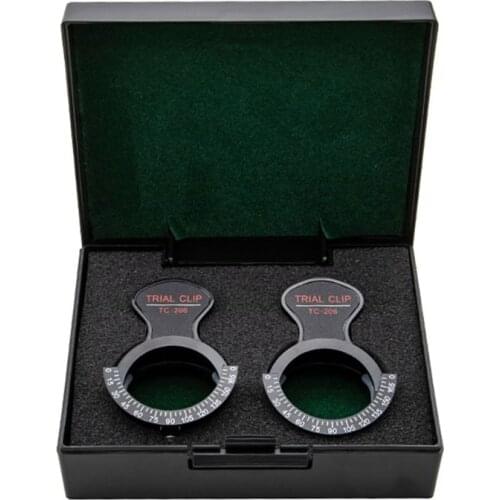 2PCS Trial Frame Clip Lens Frames Optometry Single Eye Optical Test Frame Stand Jy11 20 Dropship