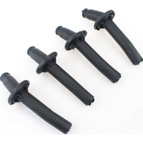 OLPAY Motorcycle 4pcs Rubber Spark Plug Cap Flare Cap Cover For Honda Hornet Jade 250 CBR250RR MC19 CBR250 MC14 MC17 MC19 MC22