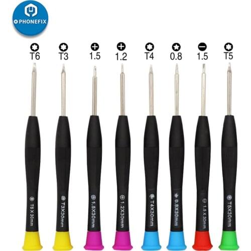 8 IN 1 Opening Pry Mobile Phone Repair Tool Kit Screwdriver Set for iPhone 6 7 8 8 X XS Android Tablet Phone Special Screwdriver