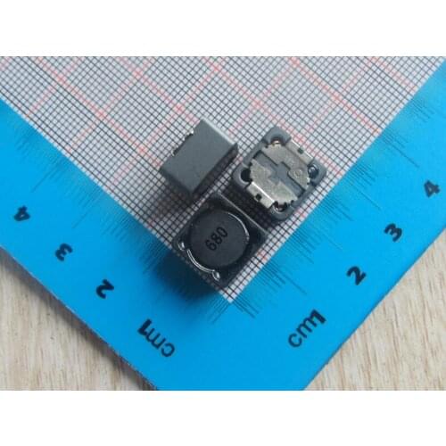 Free shipping 50pcs 680 CDRH127R SMD shielded inductors power inductors 12*12*7MM 68uh power inductor 680 CDRH127R