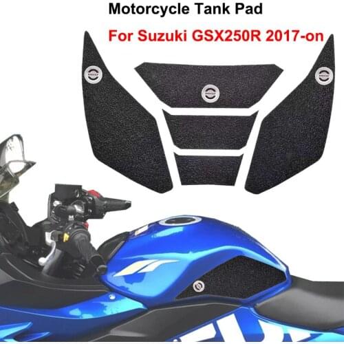GSX250R Motorcycle Full Set PVC Anti-slip Side Tank Pads Gas Knee Grip Traction Pad Stickers For SUZUKI GSX-250R GSX 250R 2017