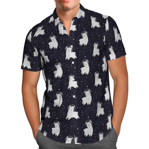MRayoo Men's Beach (Hawaiian) Shirts