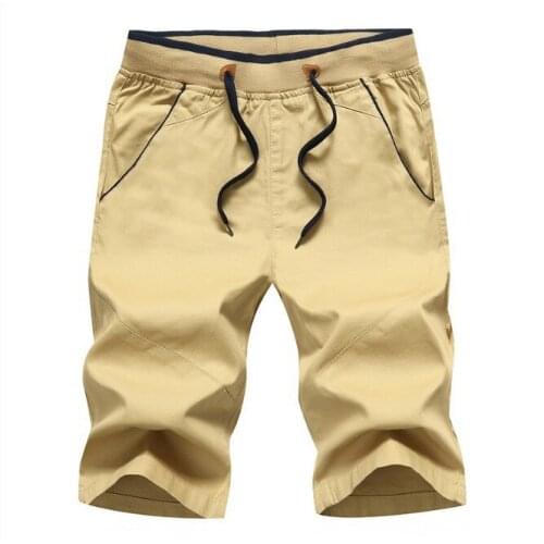 2020 Spring and Summer New Mens Shorts Multicolor Casual Six-quarter Pants Elastic Waist Male Breathable Beach Surfings Shorts