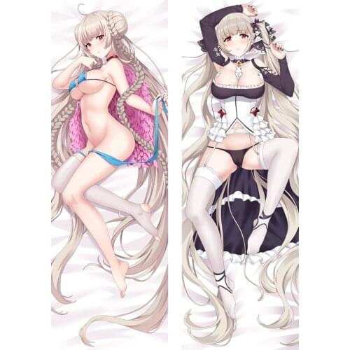 Anime Cartoon Azur Lane Sexy Body Hugging Pillows Cases Cover Pillowcase Poszewki Dakimakura Cosplay Pillow 912005