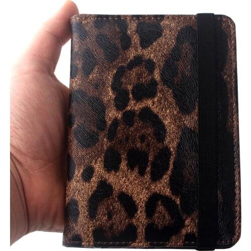 New high quality passport covers Leopard pattern Passport Holder ID card holder women Leather passport travel document cover hot