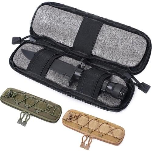 Portable Military Molle Pouch Tactical Knife Pouches Small Waist Bags EDC Tool Hunting Bags For Military Hunting magazine Pouch