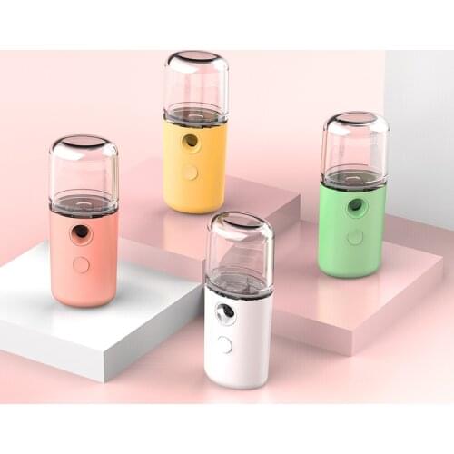 Portable Nano Sprayer USB Charge Handheld Facial Steamer 30ml Mini Electric Facial Steamer Skin Hydrating SPA Face Care