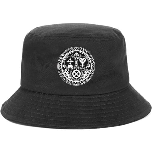 Anime Game sora cartoon Bucket Hat teenager Outdoor Summer Hip Hop Cap unisex Streetwear Chapeau Caps Fisherman Caps