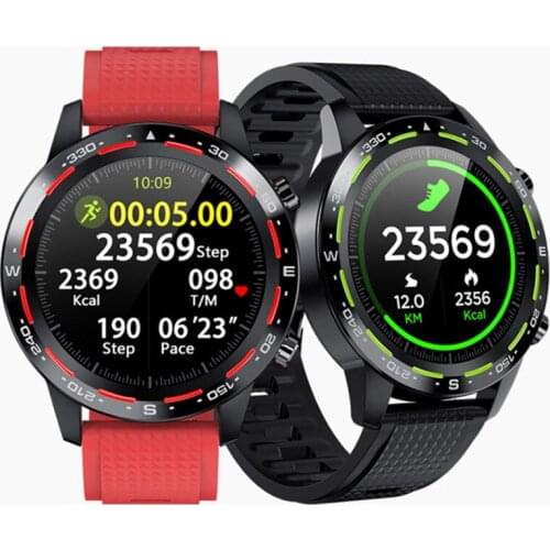 2020 New Bluetooth Call L12 Smart Watch ECG+PPG IP68 Waterproof Blood Pressure Heart Rate Sports Smartwatch Exercise Bracelet