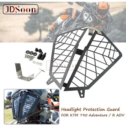 For 790 Adventure R/ ADV 2019-2020 headlight guard Motorcycle Accessories Headlight Protection Guard Cover Aluminum