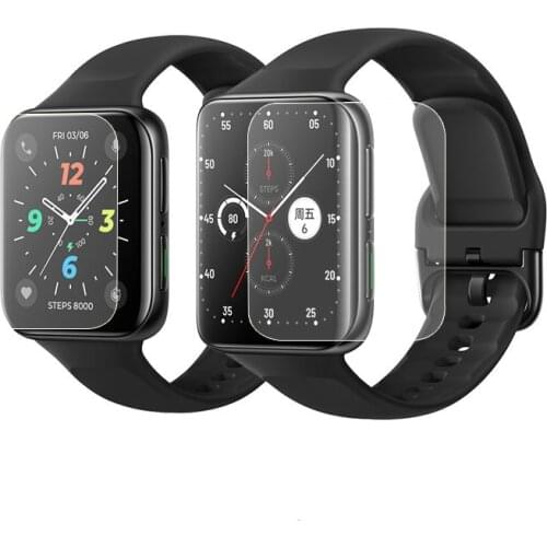 5pcs TPU Soft Clear Protective Film Full Screen Protector Cover Guard For OPPO Watch 41mm/Watch2 42mm/Watch 2 46mm Accessories