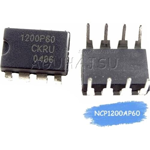 10pcs/lot NCP1200P60G NCP1200P60 1200P60 DIP-8