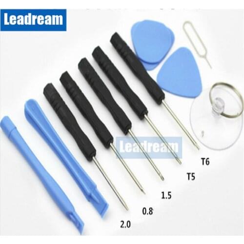 11 in 1 (1set=11pcs) Screw Driver Tool Kits Cell Phone Repair Tool Set Screwdriver for iPhone Samsung Sony Motorola LG