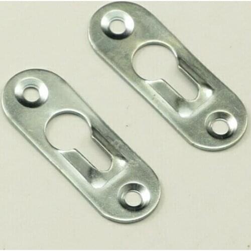 50pcs Metal Photo Frame Accessories Picture Painting Mirror Frame Hangers Hooks Cabinet Hanging Piece Furniture Fixed With Screw