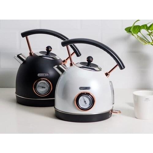 1.8L 304 Stainless Electric Kettle With Water Temperature Control Meter Household Quick Heating Boiling Tea Pot Coffee